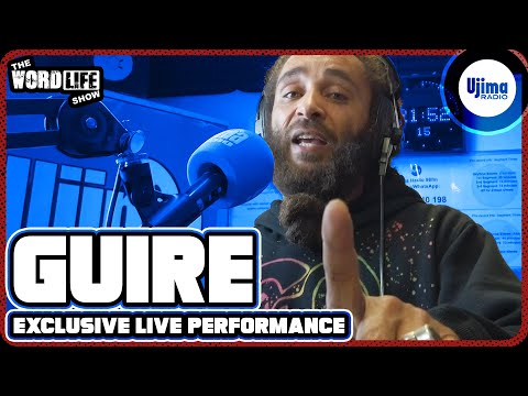 GUIRE LIVE PERFORMANCE ON UJIMA RADIO 98FM - THE WORDLIFE SHOW HOSTED BY KRAZY