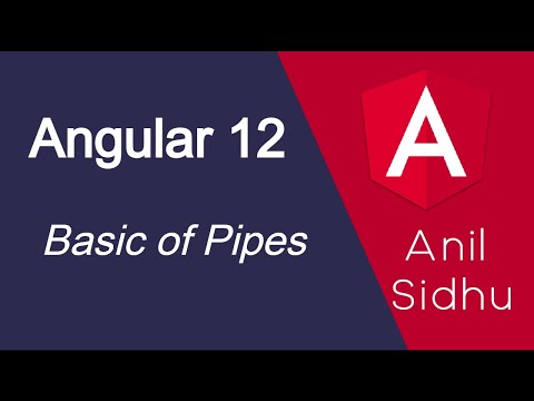 Angular 12 tutorial 32 Basic of Pipes in angular