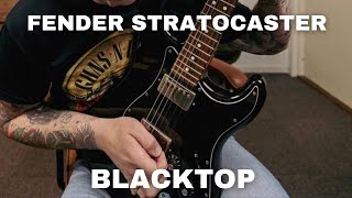Video thumbnail for Fender Stratocaster Blacktop Demo by Tom Roger Thu
