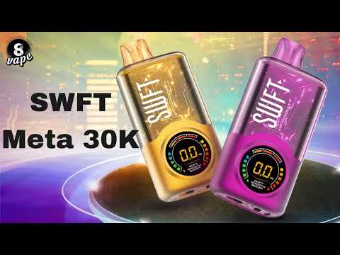 SWFT Meta 30K: 17 Flavors, 24ml Tank & Dual Mesh Coil - Vape Like Never Before