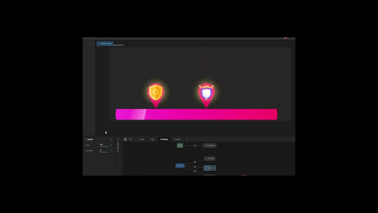 Gamification Progress Bar For a Mobile App