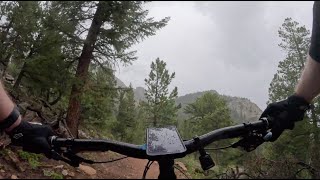Staunton Ranch Trail North (Blue) - In the wet! - Staunton State Park - Pine - Colorado