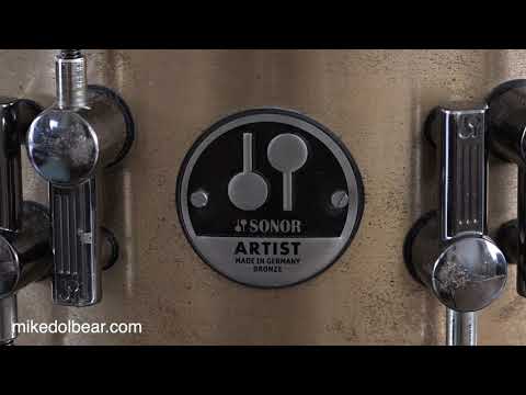 Snare Drum of the Month, Episode 10 - Sonor Artist 14x6 Cast Bronze