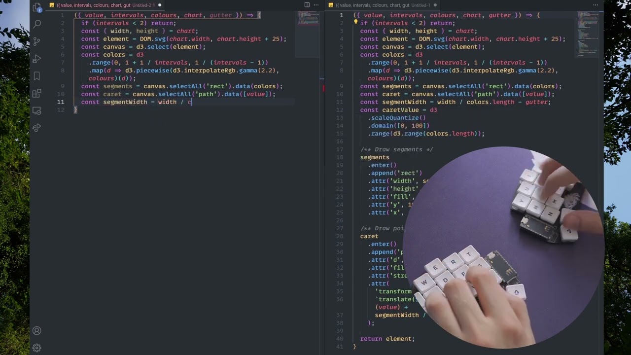 Are 34 Keys Enough to Code? (Sweep Coding Demo)