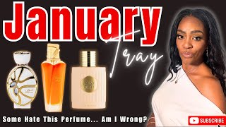 January Fragrance Tray | The Viral Middle Eastern Scent Everyone Is Fighting Over 😳 #fragrancereview