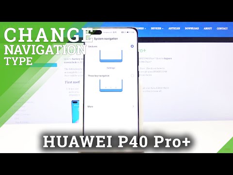 How to Personalize Notification Bar in HUAWEI P40 Pro+ - Customize Notifications