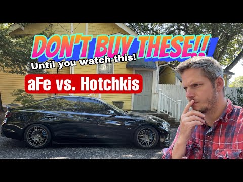 Watch BEFORE buying Q50/Q60 aFe Sway Bars!!