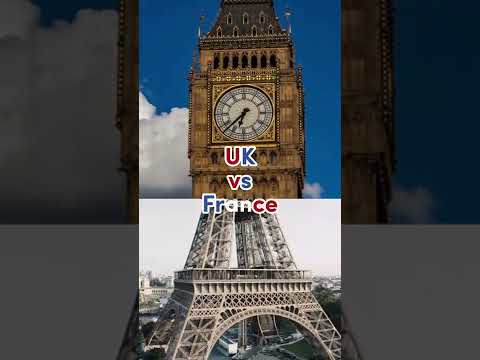France 🇫🇷 vs UK 🇬🇧 #shorts #country #unitedkingdom #france #uk #comparison