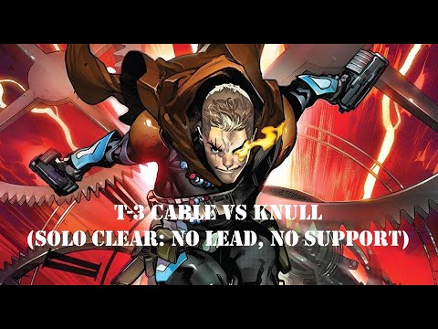 Cable vs Knull (Solo Clear: No Lead, No Support) | World Boss Legendary | Marvel Future Fight