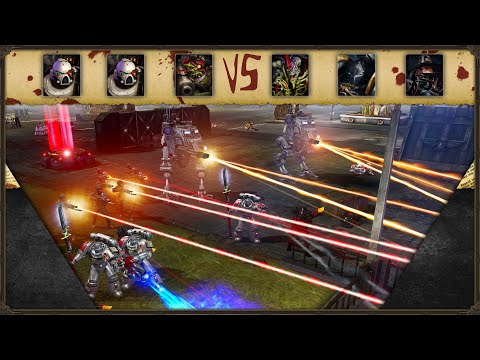 Warhammer 40,000: Dawn of War 2 - 3v3 | Overtly + LimBei + Miggs [vs] Kingme200 + DeleD + 24