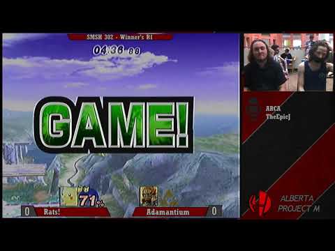 SMSH 302 - Adamantium (Ganon) vs Rats (Pikachu) - Winner's R1