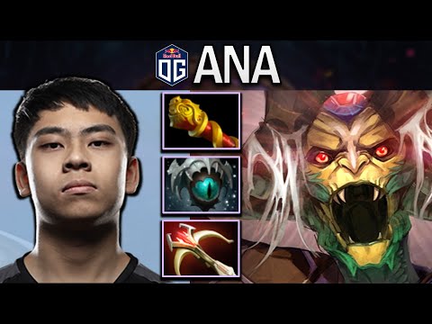 OG.ANA MEDUSA INSANE DAMAGE AND GREAT FARM - DOTA 2 7.30 GAMEPLAY
