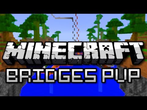 Minecraft: Bridges PVP w/ Friends (Mini Game)