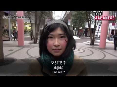 Easy Japanese - Basic Phrases (2)
