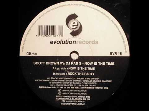 Scott Brown versus DJ Rab S - Now Is The Time 1995