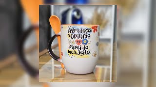 Vídeo de Caneca mágica com colher - Agradeço a opinião farei do meu jeito