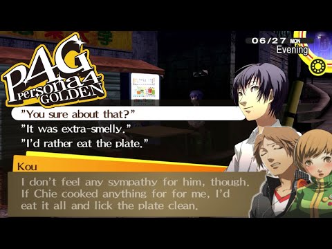 Kou Wants Chie's Cooking? | Persona 4 Golden