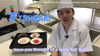 Tsubaki LiniSort runs a sushi shop?