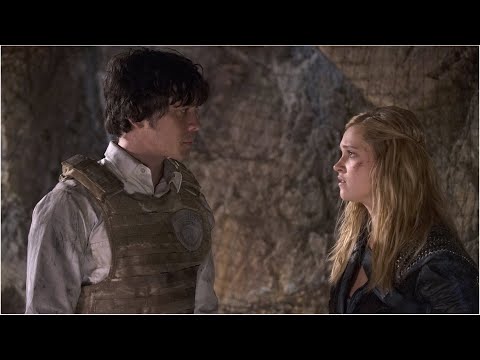 The 100 2x16: Clarke asks Bellamy if he has a plan [1080p+Logoless] (Limited Background Music)