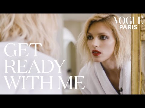 Anja Rubik chooses her outfit for the Cannes red carpet | Get Ready With Me | Vogue Paris