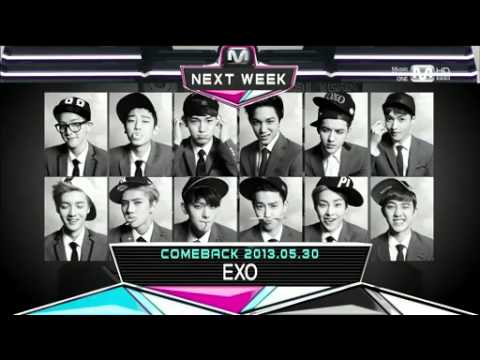 130523 EXO Comeback Next Week