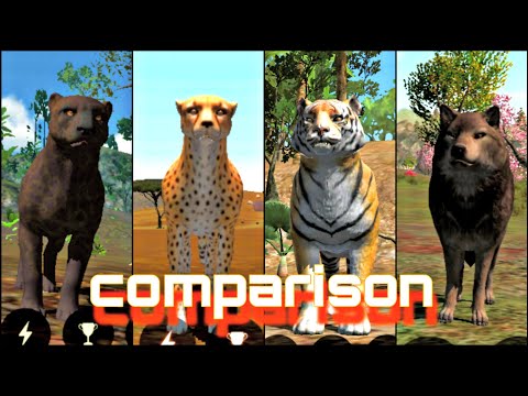 Panther Online vs The Cheetah vs The Tiger vs The Wolf | Comparison