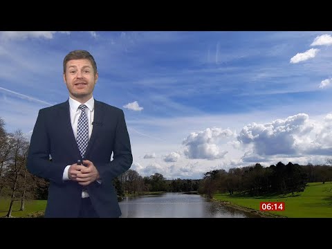 Weather images up to the morning (UK) - BBC - 10th April 2022