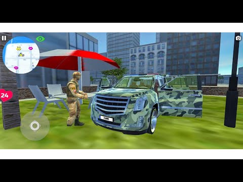 Car Simulator Escalade Driving Army Car - Android Gameplay
