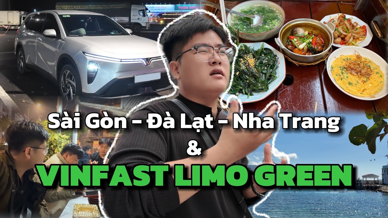Driving Vietnamese Car VinFast Limo Green For The First Time To Da Lat & Nha Trang | Tan Xa Nha