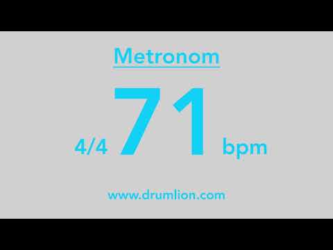 71 bpm - 4/4 | DRUMLION
