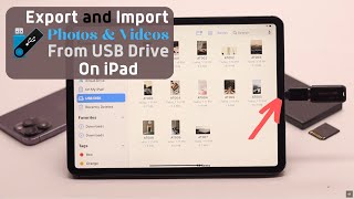 Transfer Photos &Videos Between USB External Drive to iPad Pro/Air (Easy Step by Step)