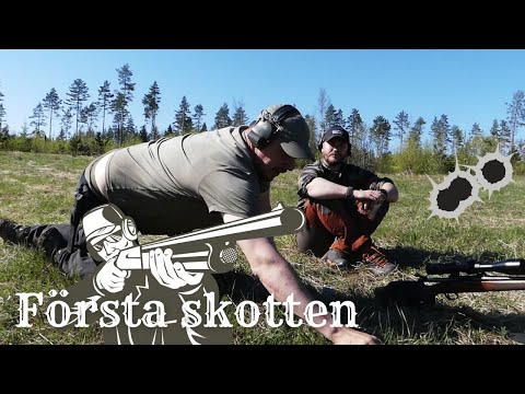 Första skotten för en nyexad jägare