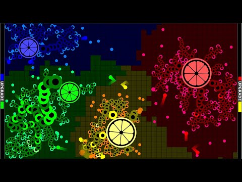 Bush Battle x Territory Wars - in Algodoo