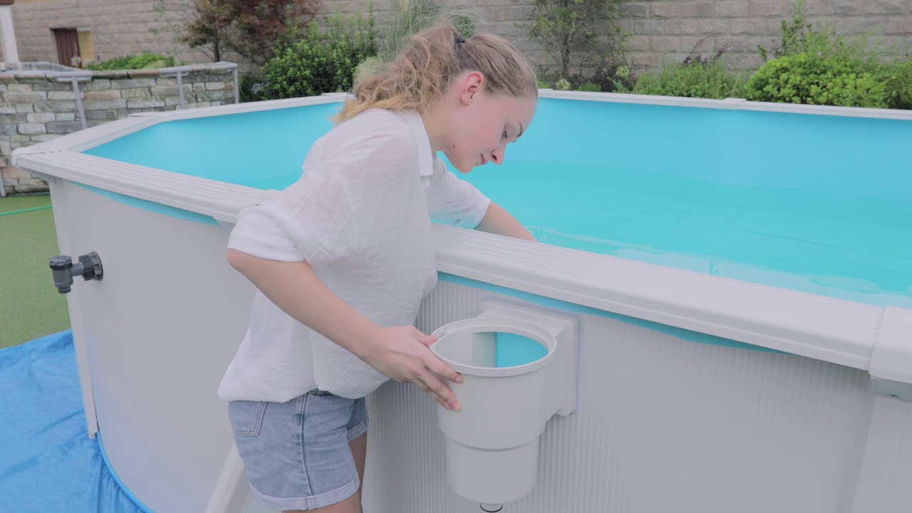 Watch video Above Ground Metal Pools - Hydrium Oval Pools - Installation Video Now Above Ground Metal Pools - Hydrium Oval Pools - Installation Video