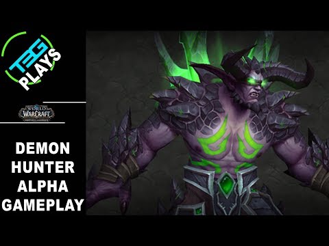 Battle for Azeroth Alpha (Vengeance Demon Hunter Gameplay) | World of Warcraft | T3G Plays