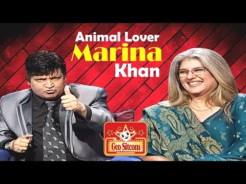 Funny Gupshup with Marina Khan| The Shareef Show | Comedy King Umer Sharif | Geo Sitcom