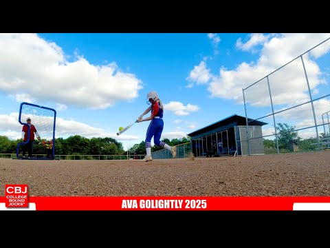 Ava Golightly 2025 Slapper/Outfielder/2B Softball Skills Video