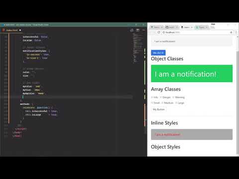Getting Started with Vue.js: #10 Applying Styles with Vue