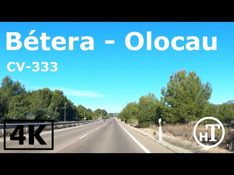 From Bétera to Olocau. CV-333 - Valencia - Spain [4K|60fps]