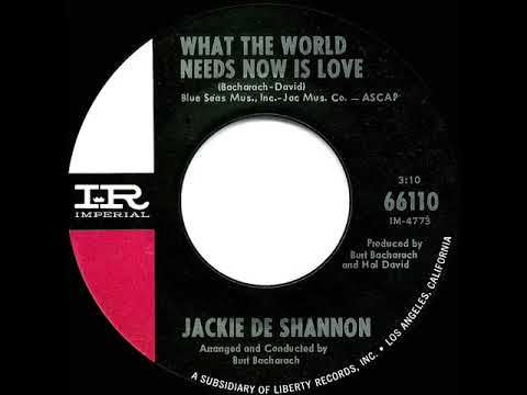 1965 HITS ARCHIVE: What The World Needs Now Is Love - Jackie DeShannon