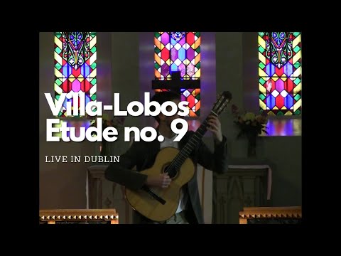 Matthew Mazanek: Heitor Villa Lobos - Etude no. 9 Live