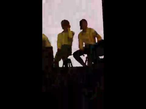 160813 SEVENTEEN Chuck + Junghan & Joshua Q&A Focus Shining Diamonds Fanmeet in Singapore