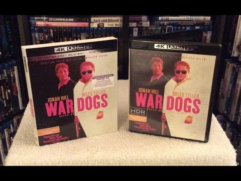 War Dogs 4K ULTRA HD BLU RAY UNBOXING & Review - Jonah Hill