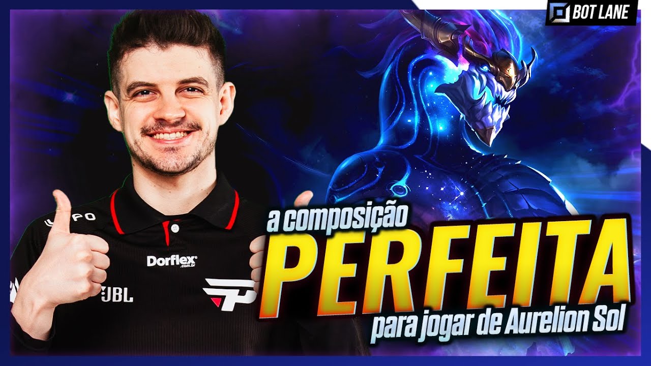 Os ASTROS SE ALINHARAM com a composição PERFEITA pra jogar de AURELION SOL! 🪐