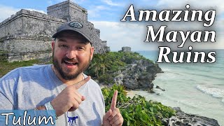 These Amazing Mayan Beach Ruins Will BLOW Your Mind! Tulum Mexico