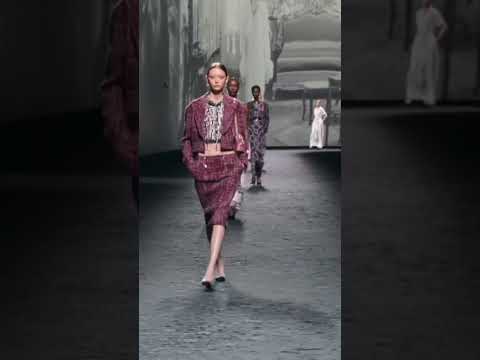 Sara Grace Wallerstedt walks for Chanel SS23