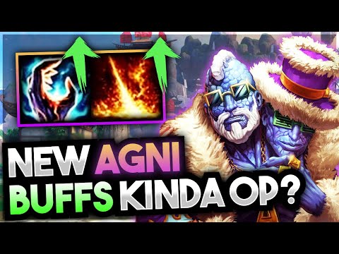 Do These New AGNI BUFFS Make Him OP?! - Ranked Joust - Smite