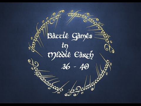 LOTR Battle Games in Middle Earth 36-40