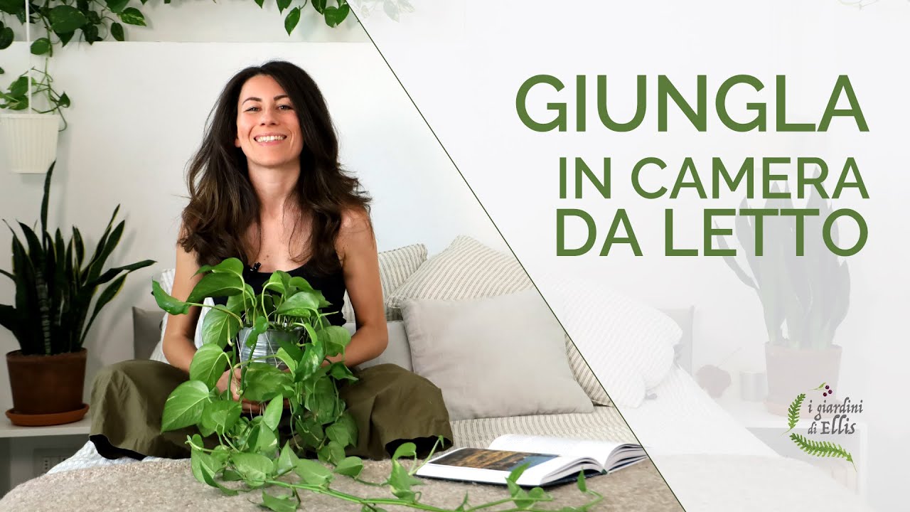 Arredare casa con le piante - Giungla in camera da letto!