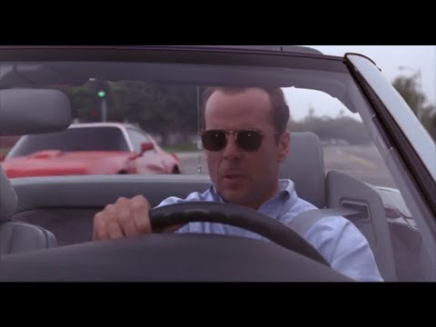 Color of Night - Car Chase Scene (1080p)